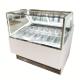 Gelato Ice Cream Display Showcase Freezer Counter