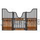 Steel Frame Heavy Duty 3m X 2.2m Horse Stall Fronts