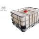 Steel Caged Tote Stackable Ibc Liquid Storage Containers Tanks 500L / 132Gallon LLDPE