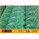 Economical Green PVC Chain Link Mesh Fencing ASTM F668