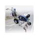 Blue Airless Hydraulic Motor Road Line Marking Machine