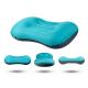 Tpu Outdoor Inflatable Pillow Water Resistant Customized Logo Crescent Shape