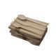 100cm Birchwood Disposable Wooden Cutlery Set Customized Wrapped For Restaurant