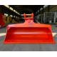 Mini 1-8 Ton Excavator Tilt Bucket 2100mm Width Q355B NM400