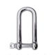 4mm To 22mm Long Dee Shackle Stainless Steel D Shackle ISO