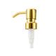 Ribbed Closure Plastic Lotion Pump PP Material Customized Color