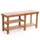 100% Natural Bamboo Home Furniture , Wooden Shoe Shelving Unit  87 X 28 X 45 Cm