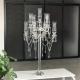 Hot Sale Candelabra 9 Arms Wedding Decor Supplies Tall Centerpiece Stand Wedding Crystal Candelabra