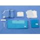 Breathable SMS Surgical Knee Arthroscopy Pack Sterilized Medical Drape Set For Hospital