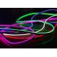 RGB Led Flexible Neon Lights For Bedroom / Garden PWM Signal Control Style