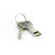 Metal Trapezoid Key Shape USB Flash Drive Custom Imprinted Logo
