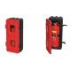ODM Outdoor Red Plastic Fire Extinguisher Cabinets 2 Layers
