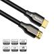 Hdmi  Cable HDR10 48Gbps HDMI Copper Cable 8K High Speed Black 1 2 3m