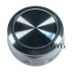 ROUND HAIRLINE STAINLESS STEEL ELEVATOR PUSH BUTTON BLANK CHARACTER