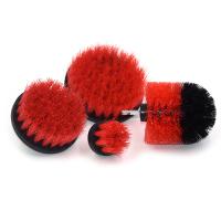 Soft / Extra Hard Drill Cleaning Brush Sets , Electric Cleaning Scrub Brush