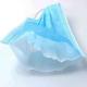 Elastic Ear Loop Non Woven Face Mask High Bacterial Particle Filtration Blue