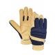 Cowhide Heat Fire Resistant Work Gloves 350 Degrees 12.9''