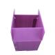 Rigid Lightweight Vegetable Packaging Box Corrugated Plastic Storage Box