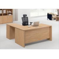 High Bending Strength Particle Board Office Furniture With Four Stainless Steel Legs