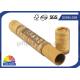 3 Piece Telescopic Cylinder Kraft Paper Packaging Tube With Paper Cap Eco - Friendly