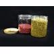 Pressure Sensitive Sealing Plastic Jar Containers for Easy Organization