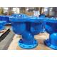 Water / Steam / Oil / Gas Double Orifice Air Valve With Flanged End Type