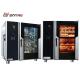 Commercial Kitchen Cooking Equipment LCD Version Combi Oven With Boiler