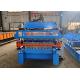 Chain Drive 4kw Tile Roll Forming Machine 70mm Shaft Diameter