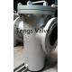 API Cast Steel Industrial Flanged Basket Stainer, Bolted Cover Simplex Strainer