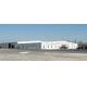Green Industrial Steel Buildings With Clearspan Easy Erection With H Type Steel Columns