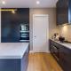 Black Melamine Open Kitchen Cabinet Free Designs Custom Complete Kitchen Island