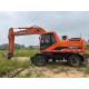 Doosan DH210W Wheel Excavator With Superior Performance Easy Operation