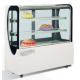 220V Cake Showcase Refrigeration Equipment With Marble Base 3-10.C Temperature Control 2 Shelves