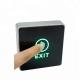 silvery color metal surface Door Exit button access control switch automatically reset Door Release Switch NO ouput