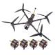 10 Inch F405 FPV Racing Drone Kit Remote Control Essential FPV Drone Accessories for Freestyle Flight Long-Range 4KG Racing