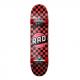 YOBANG OEM RAD Wheels Checker Black / Red Complete Skateboard - 7.75 x 31.25
