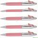 pink woman metal pen for promotional gift