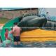 Water Park Equipment Crocodile Slide , Commercial Small Fiberglass Water Slide