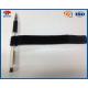 20MM Hook Loop Cable Ties By Ultrasonic Welded , P Shape With Hole