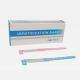 Blue, Pink, White, Black Non - Toxic PVC Film ID Bracelets For Infant, Adult WL12018