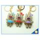 Custom Animal Shape Key Ring Lovely Pig in Skirt Key Chain Cute Key Chain For Bag decoration