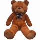 ASTM ICTI Minky Big Fluffy  Embroidered Teddy Bear Plush Toy