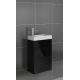 Professional 40cm Wide MDF Bathroom Cabinet with Various Veneer Option