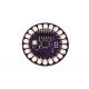 Lily Pad Main Arduino Controller Board 328 ATmega328P 16M 2-5V Purple Color