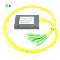 Single Mode ABS Box Fiber Optic Splitter 1x12 Planar Lightwave Circuit Splitter