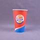 PE Coating 12Oz Disposable Paper Coffee Cup 8 Grams Single Wall