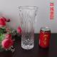 24.3CM Tall Castle pattern vase high Clear glass vases China wholesale supplier