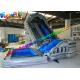 Kids Inflatable Inflatable Corkscrew Water Slide Yellow For Business
