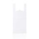 HDPE 1/6'' Plastic Disposable Bag White T Shirt Bag