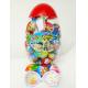 Toy Egg Candy Happy Egg Multi Fruit Flavor Candy Jelly bean With Lovely Mini Spinner Toy candy